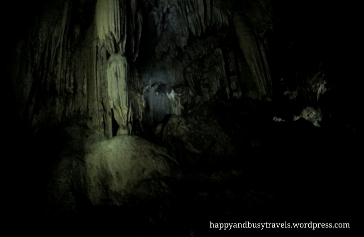 Calinawan Cave - stalagmites and stalactites